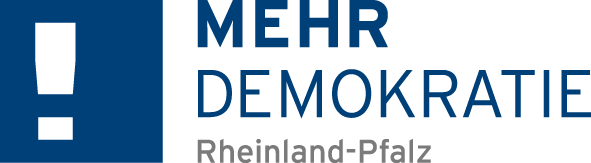 Logo Mehr Demokratie Landesverband Rheinland-Pfalz